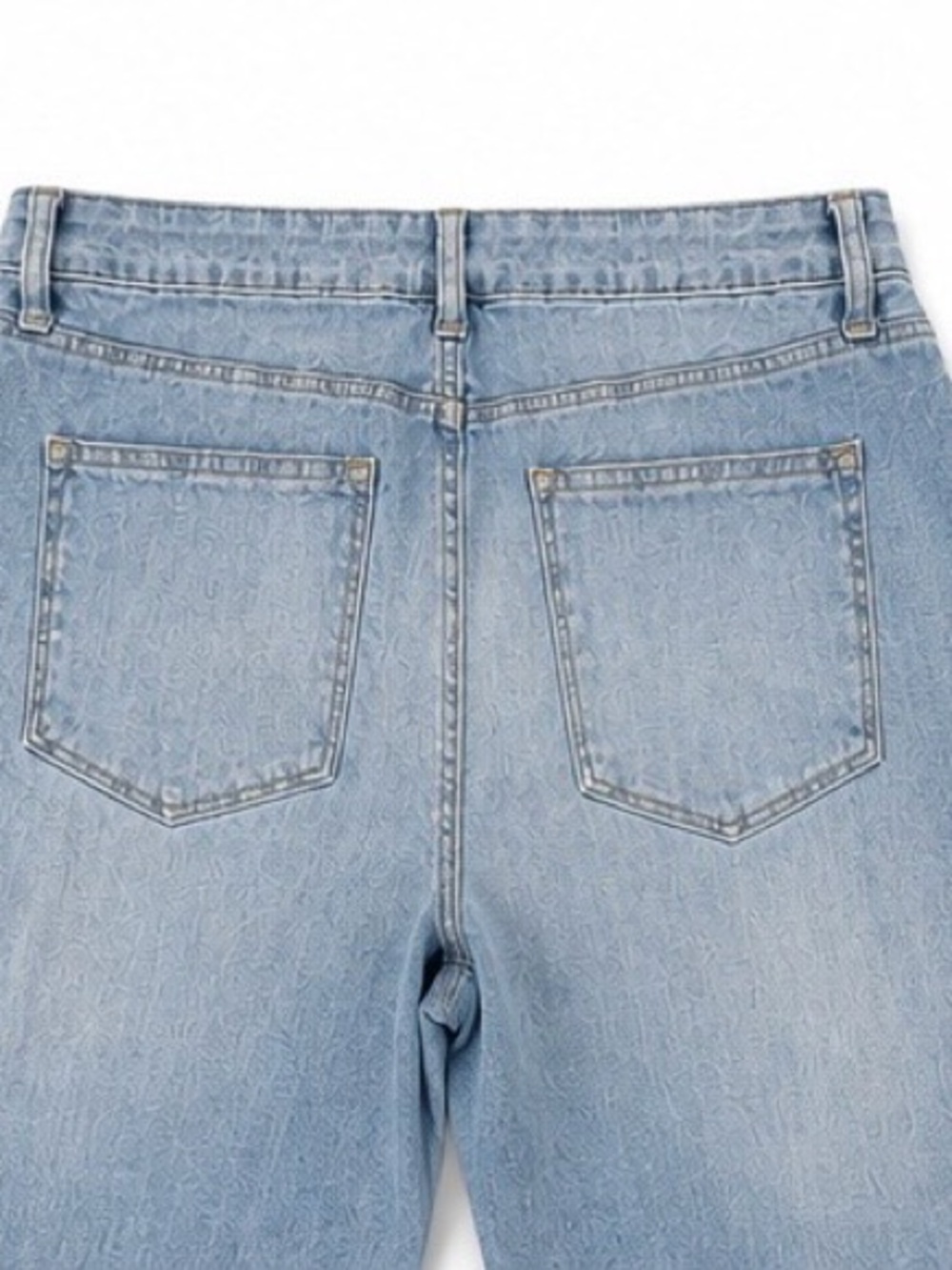 SONOMA Light Wash Wide Leg Cropped Jeans Size 12P - Picture 4 of 7